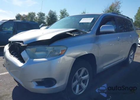 2009 Toyota Highlander из США, поврежденный, VIN JTEDS41A692081402